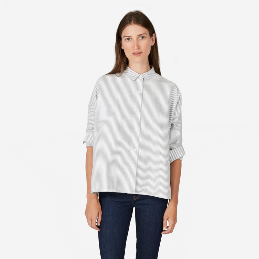 Everlane The Japanese Oxford Square Shirt